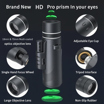 Telescopio compacto de gran aumento y súper zoom - AstroZoomer™